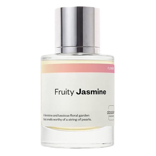 Dossier - Fruity Jasmine - Inspired by J'adore - Women EDP | 1.7 fl oz (50ml) - Jasmine Perfume - Fruity Jasmine Eau de Parfum for Women - Jasmine Oil