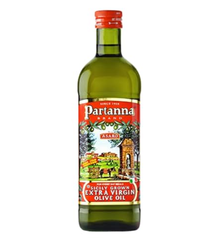 Partanna Robust Extra Virgin Olive Oil, 33.8 fl oz (1 L)