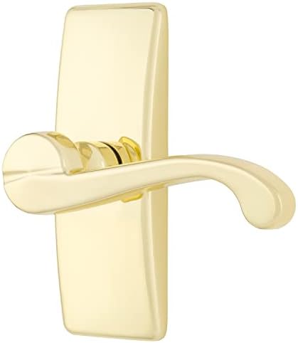 Wright Products VGL025-555, Brass Georgian Style Surface Mount Latch, Gold