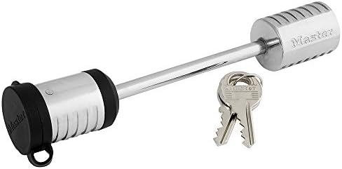 Master Lock 1471DAT Trailer Coupler Latch Lock, 3-4/10" Long Shackle x 9/32" Diameter Pin