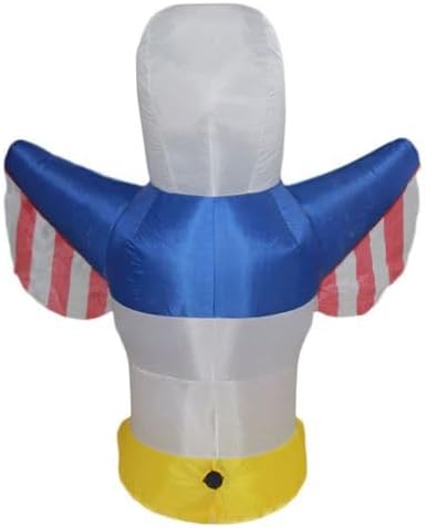 Impact Canopy Inflatable Outdoor Independence Day Decoration, Lighted 4th of July Eagle, 6 Feet Tall