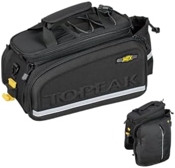 Topeak MTX TrunkBag - Rear Bicycle Bag - Spacious Storage and Easy Mounting