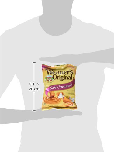 WERTHER'S ORIGINAL SOFT CARAMELS 4.51oz PACKAGE