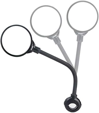 Bike Mirror Rotatable And Adjustable Wide Angle Rear View Shockproof Convex Mirror Universal For Bike Bicycle