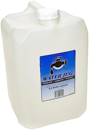 Midwest Can 9119 Water Can with Cap - 4.5 Gallon Capacity