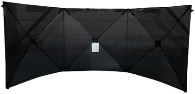THUNDERBAY Pop Up 3 Sided Ground Blind for Deer Duck Turkey Hunting, Portable Quick Setup Lightweight 3 Panels Deer Hunting Blind