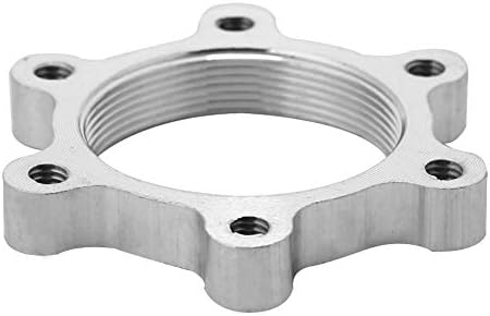 Aluminium Alloy Freewheel Threaded Hubs Disk Disc Brake Rotor 6 Bolt Flange Adapter Replacement Part, 10Pcs/Pack (48mm/1.89inch)