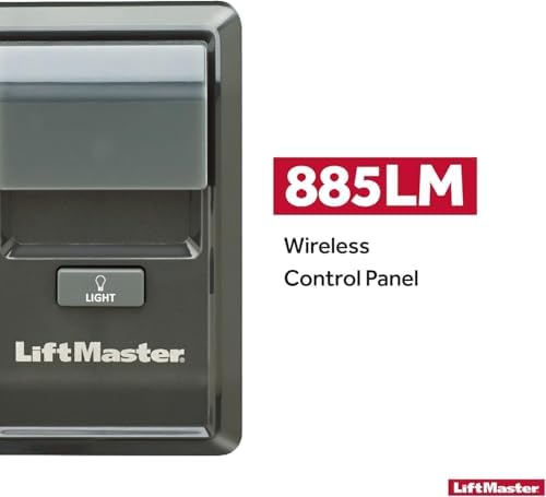LiftMaster 885LM Security+ 2.0 Garage Door Opener - Compatible with Security+ 2.0 LiftMaster Garage Door openers & Private Label Garage Door openers