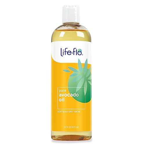 LIFE-FLO Pure Coconut Oil, Fractionated, Refined Liquid Coconut Oil, Skin Care, Hair Care, Massage, Aromatherapy, All Skin Types, Hypoallergenic, 60-Day Guarantee, Not Tested on Animals, 16oz
