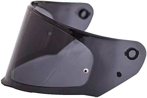LS2 Assault/Rapid/Stream Outer Face Shield Street Motorcycle Helmet Accessories - Dark Smoke/One Size