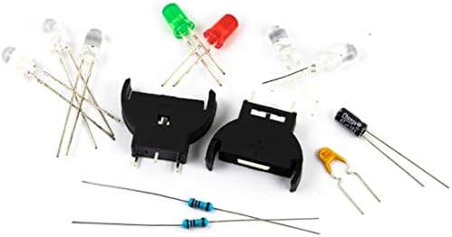 PCB Repair kit for SEGA Dreamcast Controller Ports, Battery Holder, Fuse Capacitor, Resistor, Capacitor (Battery Holder 2pcs)