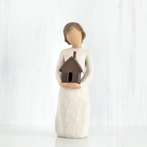 Willow Tree Magnolia, Sculpted Hand-Painted Figure | Cast from a Susan Lordi Original Carving, Meaningful Gift Celebrating Nature, Family, Home and Belonging, Fitted Gift Box