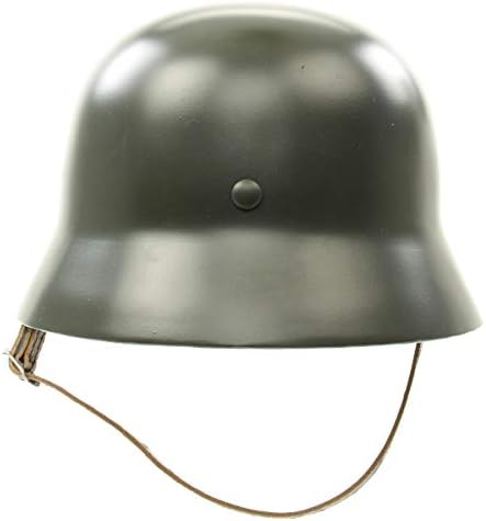 German WWII M35 Steel Helmet- Stahlhelm 35 WW2 M1935- Extra Large Shell- Size 70