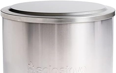 Solo Stove Ranger Lid - Premium 304 Stainless Steel Fire Pit Cover, Modern Round Design, Versatile Tabletop Accessory