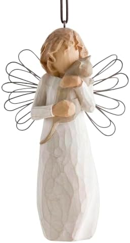 Willow Tree with affection Ornament, I Love Our Friendship!, A Gift to Celebrate Pet Adoption, for Animal Lovers and Cat Owners