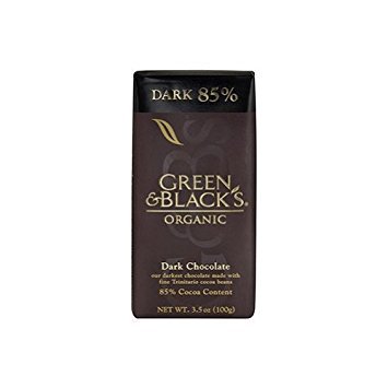 Green & Blacks Dark Chocolate 85% Cocoa, 3.5 Ounce (Pack of 6)