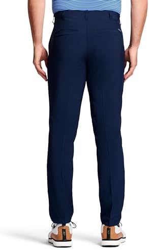 Izod Mens Golf Swingflex Straight-fit Flat-Front Pants