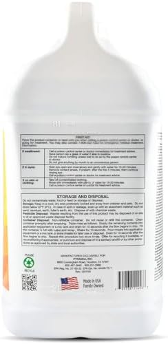 PYRANHA 1-10 HP Concentrate Refill 2.5 Gallon for 55 Gal Automatic Spray Systems - Barn Indoor Fly Control | Repels Horn, Deer, Horse, Stable
