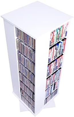 Venture Horizon Revolving Media Tower 900 Black with Oak Trim