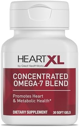 OmegaXL Joint Support Supplement - Natural Muscle Support, Green Lipped Mussel Oil, Soft Gel Pills, Drug-Free, 60 Count + HeartXL 30 Count, High Potency Omega-7 Blend