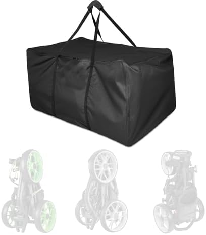 Golf Push Cart Bag, Heavy-Duty Push Carts Carrying Storage Bag
