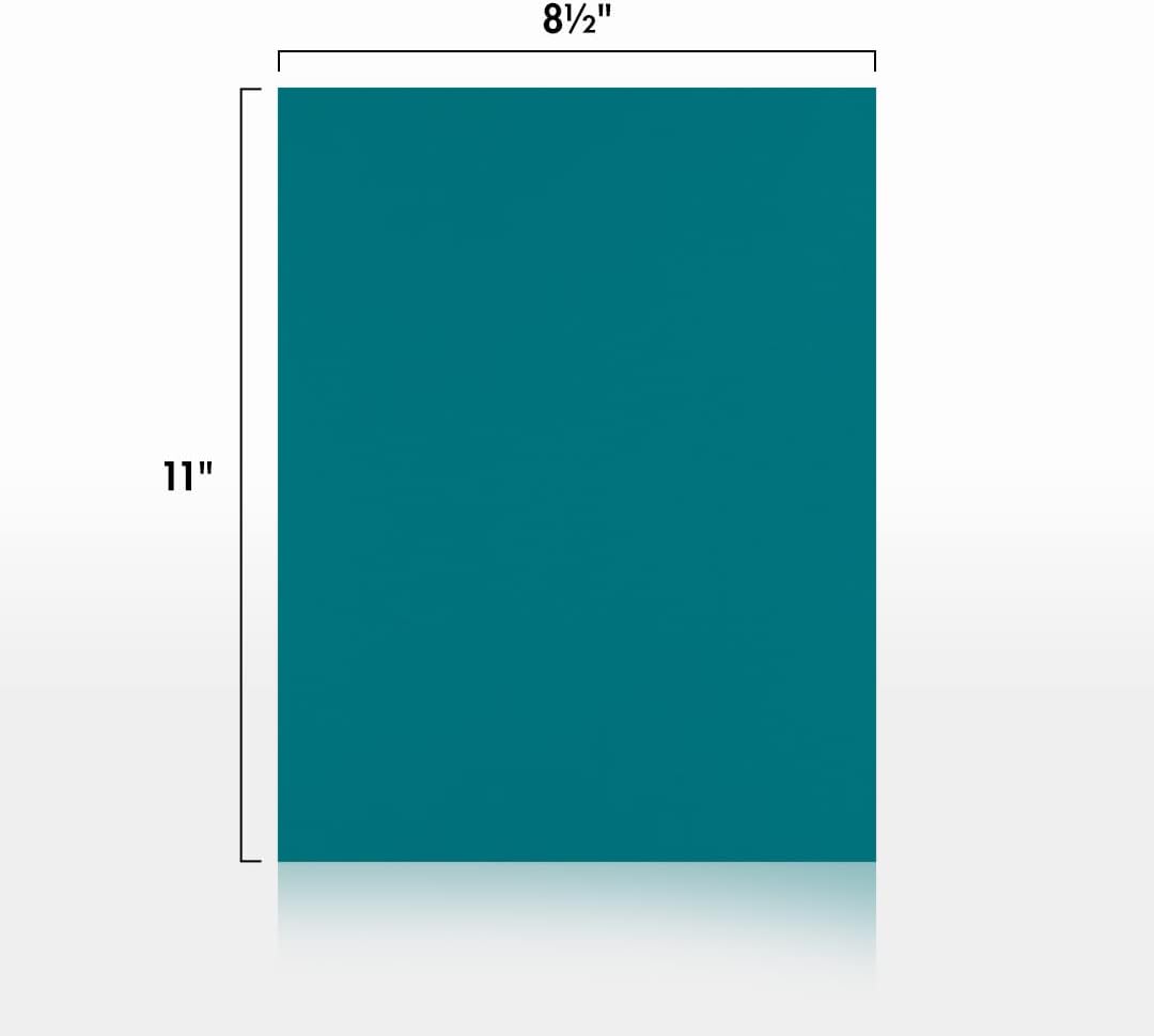 LUXPaper 8.5" x 11" Paper | Letter Size | White | 80lb. Text | 100% Recycled | 50 Qty