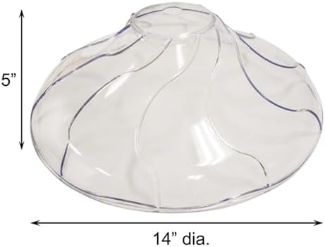 Aspects Fancy Swirl Protective Dome for Tube Feeders, 14" Diameter