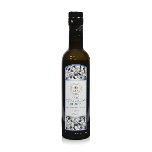 ROI Premium Ligurian Italian Extra Virgin Olive Oil First Cold Pressed - Gourmet Mosto Olive Oil Imported from Italy, High in Polyphenols, 17 fl oz (500 ml)
