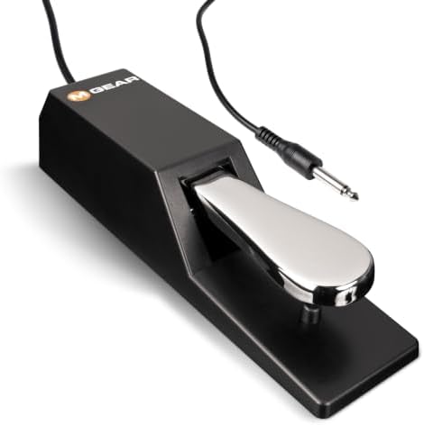M-AUDIO EX-P Keyboard Expression Pedal | Universal Expression Pedal for MIDI Keyboards, MIDI Controllers, and Supported Guitar Effects Pedals