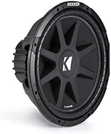 KICKER Comp 15-inch (38cm) Subwoofer, 4-Ohm, RoHS Compliant | Deep low-end punch, ported or sealed box ready, factory system upgrade