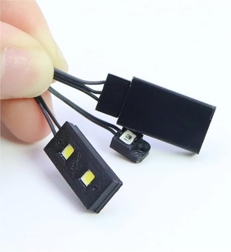 RC Car Upgrade Parts for Losi 1/28 Micro-T 2S 2WD RTR Specialized RC Truck Upgrade Parts Front Rear Lighting System Taillight Light Set