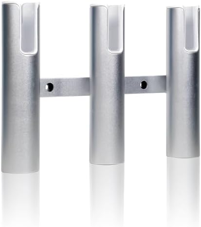 Aluminium Fishing Rod Holders for Boat, Wall-Mounted Fishing Pole Roof Rod Rack,Surf Fishing Rod Holder for Truck, Boats & Yacht