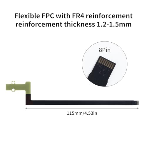 3D Printer Accessories A1/ A1 Mini Feed Hall Board: Filament Sensor Replacement with Ribbon FPC Cable for Detecting Supply Status of Consumables in
