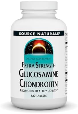 Source Naturals Extra Strength Glucosamine Chondroitin, 120 Tablets | Promotes Healthy Joints*