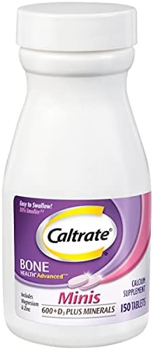 Caltrate Minis Calcium & Vitamin D3 Tablets 150 CT (PACK OF 2)
