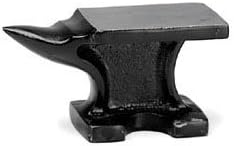 Tandy Leather Durable Mini Anvil - Compact Bench Tool for Rivets, Snaps