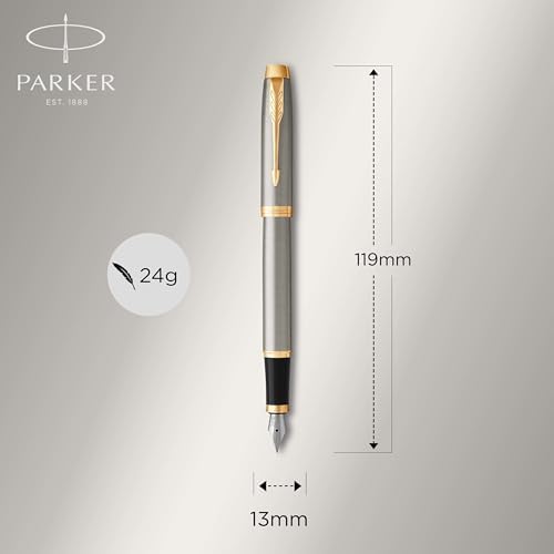 Fountain pen PARKER IM, size F, ink cartridge.