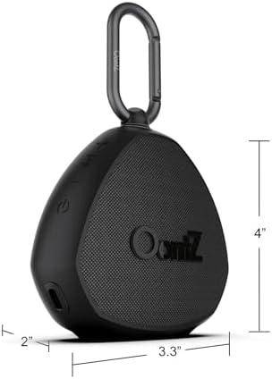 OontZ Angle 3 Gen 4 Portable Bluetooth Speaker, 12W, 24-Hour Playtime | Compact 12W Bluetooth speaker with clear sound, 24-hour playtime, 100-ft range, IPX5 waterproof, AUX Input.