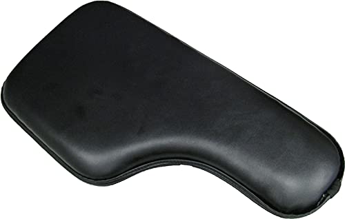 The Aftermarket Group - TAGAC010022 Wheelchair Half Lap Tray, Black Padded Vinyl, Flip-Up Hardware, Right, TAG010022
