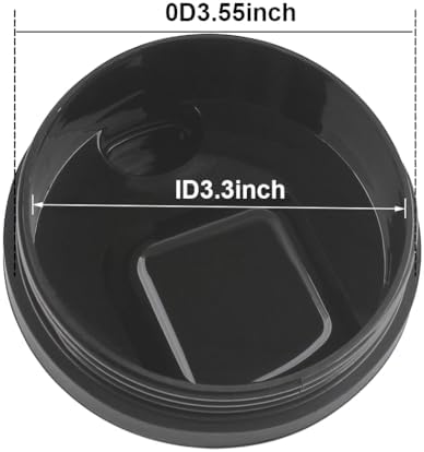 Replacement Parts Lids for Ninja Blender, 3.55" sip & seal lids Seal Lids For Auto-iQ Ninja Blender 12oz 18oz 24oz 32oz cups