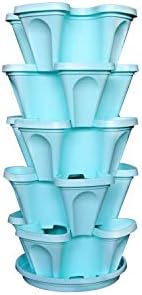 Mr. Stacky Vertical Gardening Planter (Tiffany Blue)