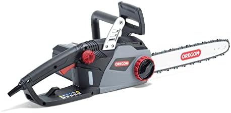 Oregon CS1400 15 Amp Electric Chainsaw, Powerful Corded Electric Saw with 16-Inch Guide Bar & ControlCut Saw Chain, Quiet & Low Kickback