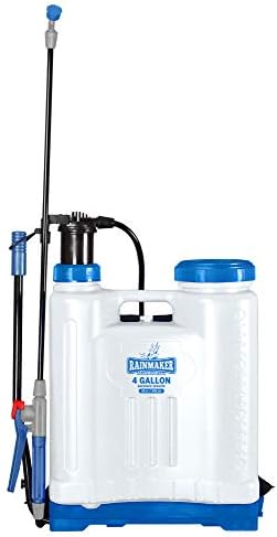 Rainmaker Backpack Sprayer - For Home and Garden Applications, Lightweight, Adjustable Shoulder Straps, 4 gal. (16L)