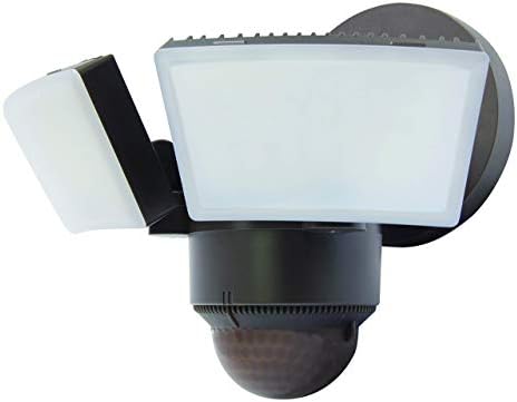 LED Outdoor Motion Sensor Security Floodlight – 1100 Lumens, 180° Detection, Weatherproof Design, Versatile Eave or Wall Mounting, Exit Detection