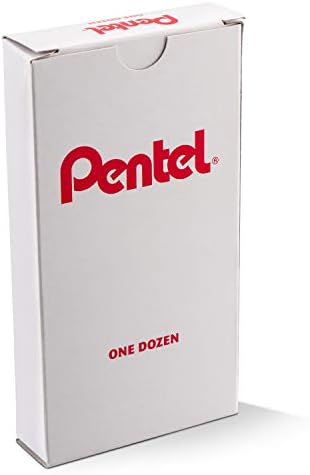 Pentel Arts Hybrid Technica Pen, (0.3mm), Ultra Fine Point, Black Ink, Box of 12 (KN103-A)