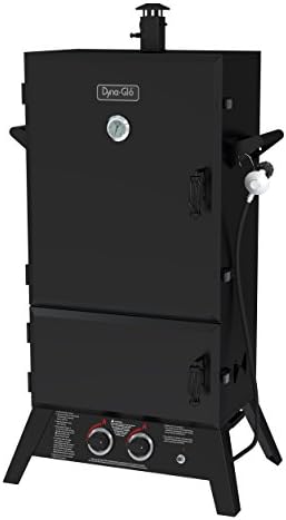 Dyna-Glo DGY784BDP 36" Vertical LP Gas Smoker, Black powder coat