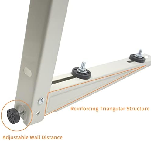 Mini Split Wall Mounting Bracket for Outside Ductless Mini Split AC Heating System 9000-36000 Btu