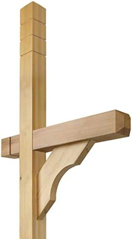 Cedar Decorative Mailbox Post