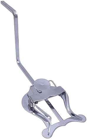 Alto Saxophone Marching Lyre Clamp-On Holder Lyre Sax Nickel-Plated Sheet Music Clip 1Pcs