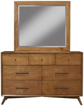 Flynn Mahogany Dresser Mirror, Chestnut